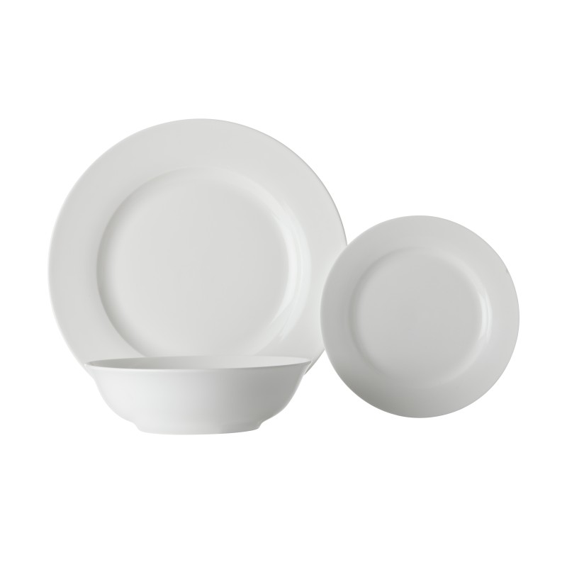 Maxwell Williams White Basics Piece Rim Dinner Set