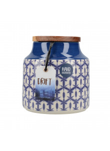 Mikasa Drift Storage Jar Blue