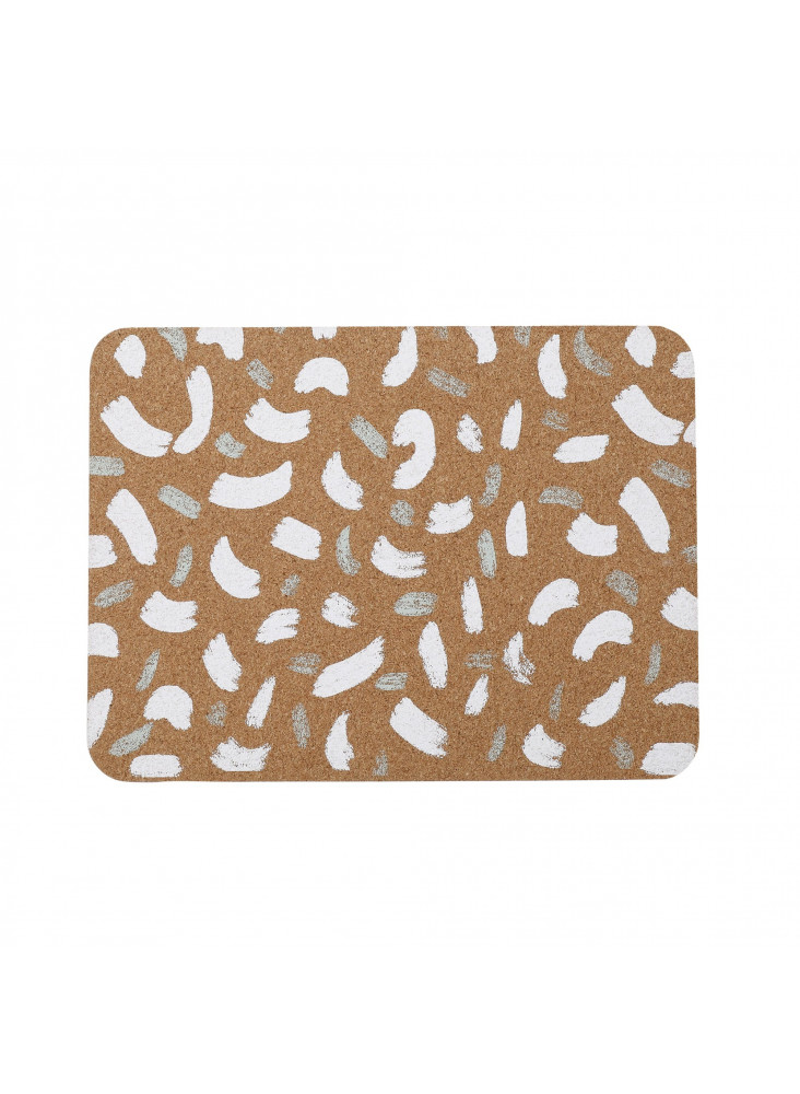 Creative Tops Cork Placemats, Set of 4, Terrazzo Design