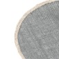 Creative Tops Round Jute Placemats, Set of 4, Grey