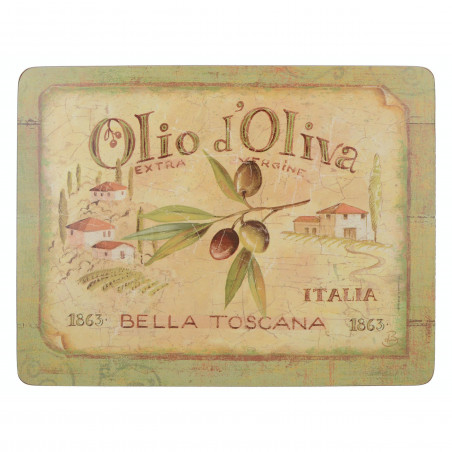 Creative Tops Olio D'Oliva Pack Of 6 Premium Placemats