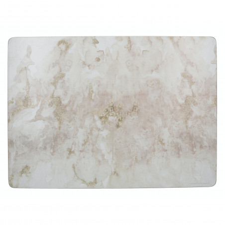 Creative Tops Grey Marble Design Pack Of 4 Large Premium Placemats