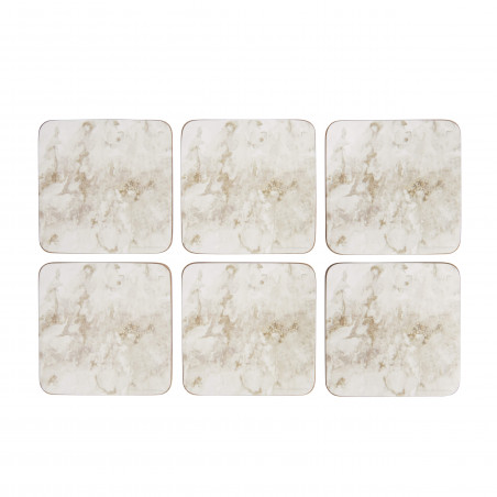 Creative Tops Grey Marble Design Pack Of 6 Premium Coasters