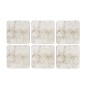 Creative Tops Grey Marble Design Pack Of 6 Premium Coasters