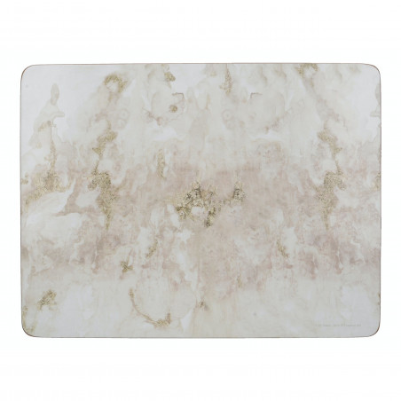 Creative Tops Grey Marble Design Pack Of 6 Premium Placemats