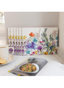 Creative Tops Meadow Floral Pack Of 6 Placemats