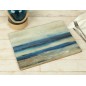 Creative Tops Blue Absract Pack Of 4 Large Premium Placemats