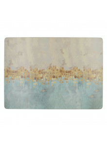 Creative Tops Golden Reflections Pack Of 4 Large Premium Placemats