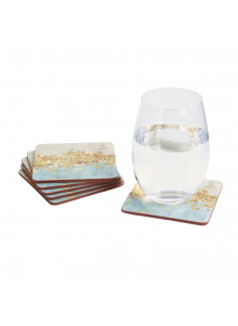 Creative Tops Golden Reflections Pack Of 6 Premium Coasters