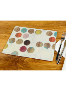 Creative Tops Retro Spot Pack Of 6 Premium Placemats