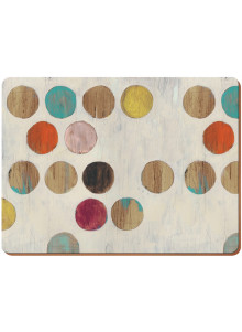 Creative Tops Retro Spot Pack Of 6 Premium Placemats