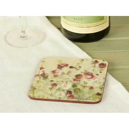 Creative Tops Wild Field Poppies Pack Of 6 Premium Coasters