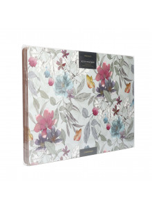 Creative Tops Butterfly Floral Pack Of 4 Large Premium Placemats