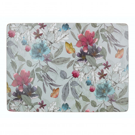 Creative Tops Butterfly Floral Pack Of 4 Large Premium Placemats