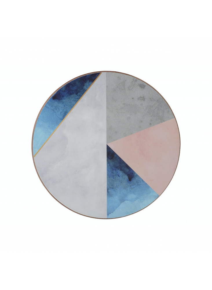 Creative Tops Geometric Palette Pack Of 4 Round Premium Coasters