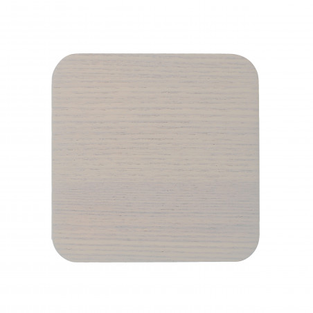 Creative Tops Naturals Wood Veneer Pack Of 4 Coasters Grey