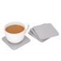 Creative Tops Naturals Wood Veneer Pack Of 4 Coasters Grey