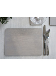 Creative Tops Naturals Wood Veneer Pack Of 4 Placemats Grey