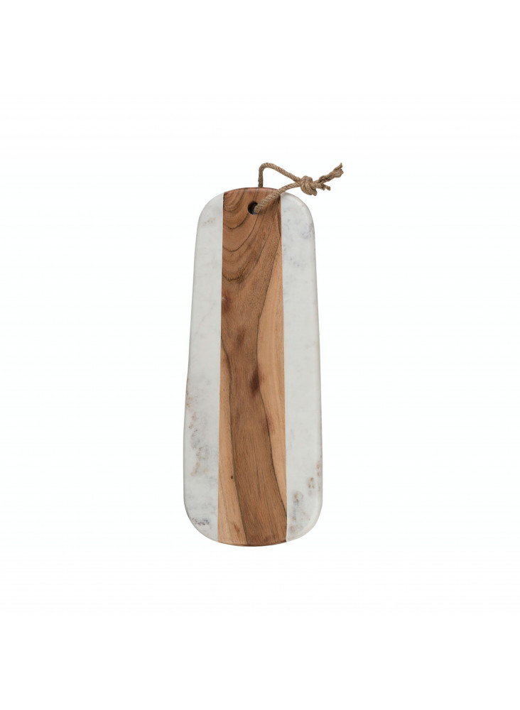 Creative Tops Naturals Long Marble Acacia Serve Board