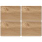 Creative Tops Oak Veneer Pack Of 4 Placemats