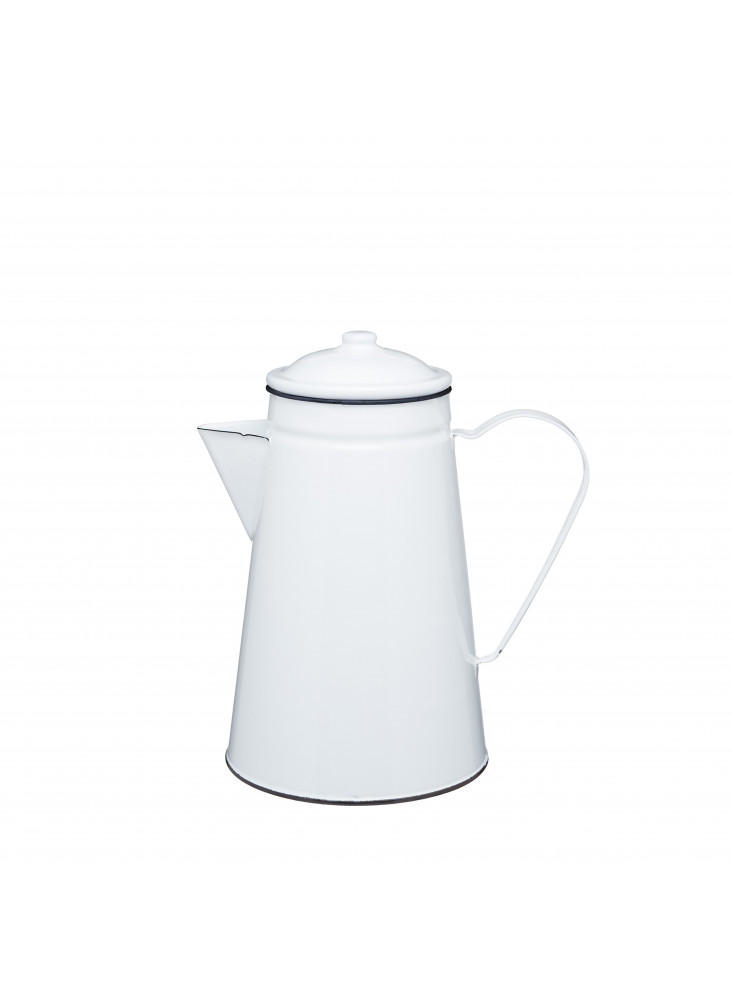 Living Nostalgia Enamel Coffee Pot / Serving Jug / Vase