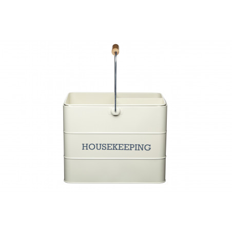 Living Nostalgia Antique Cream Housekeeping Box