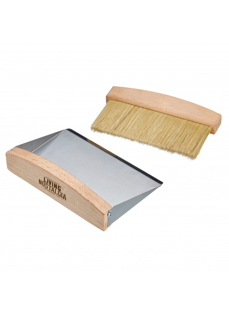 Living Nostalgia Tabletop Dustpan & Brush