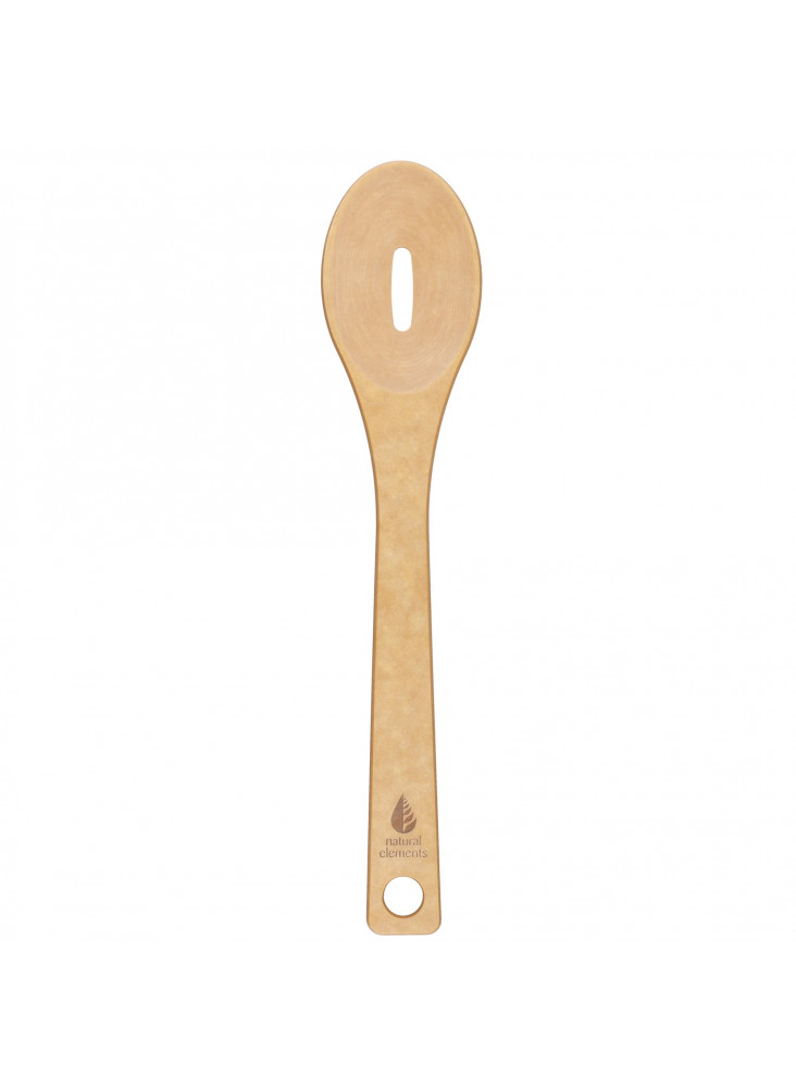 Natural Elements Recycled Wood Fibre Slotted Spoon