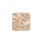 Natural Elements Set of 4 Biodegradable Cork Coasters, 12 x 12cm