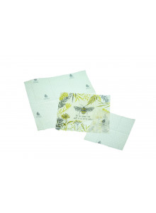 Natural Elements Eco-Friendly Set of 3 Beeswax Food Wraps