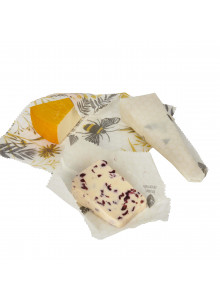 Natural Elements Eco-Friendly Set of 3 Beeswax Food Wraps