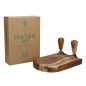 Natural Elements Acacia Wood Hachoir Set