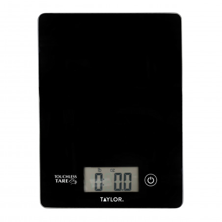 Taylor Pro Digital 5KG Cooking Scales with Touchless Tare, Black