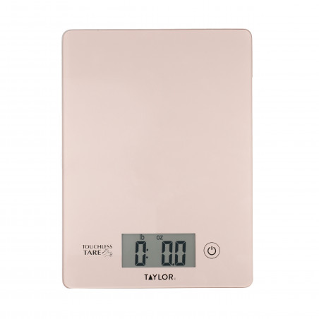 Taylor Pro Digital Dry / Liquid Cooking Scales with Touchless Tare in Gift Box - Rose Gold