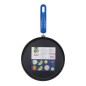 Colourworks Blue Crêpe Pan with Soft Grip Handle