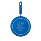 Colourworks Blue Crêpe Pan with Soft Grip Handle