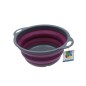 Colourworks Purple Collapsible Colander with Handles