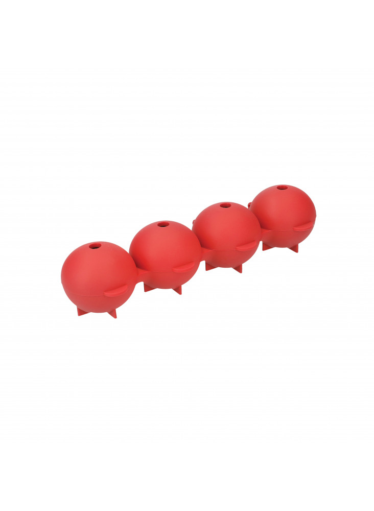 Colourworks Red Sphere Ice Cube Moulds