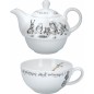 Victoria And Albert Alice In Wonderland Tea for One Teapot