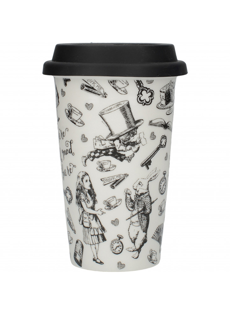 Victoria And Albert Alice In Wonderland Travel Mug