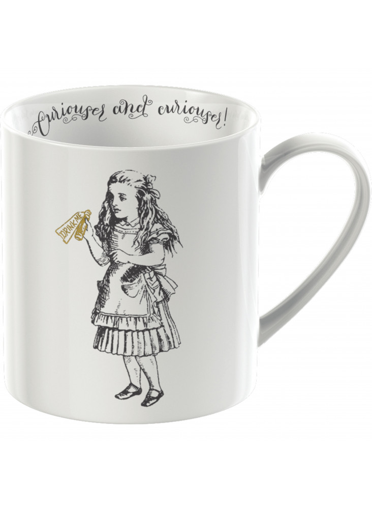 Victoria And Albert Alice In Wonderland Can 350ml Mug