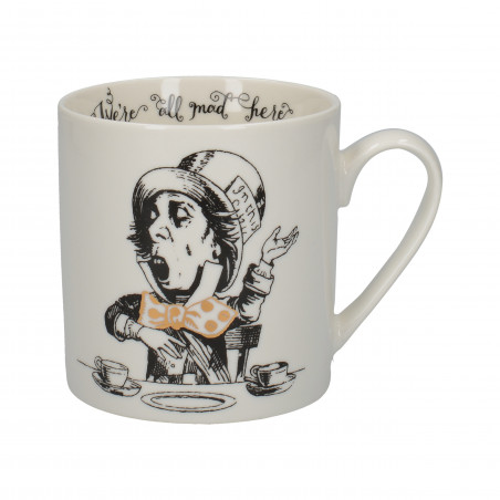 Victoria And Albert Alice In Wonderland Mad Hatter Can 350ml Mug