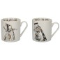 Victoria And Albert Alice In Wonderland Set of 2 His And Hers Can 350ml Mugs