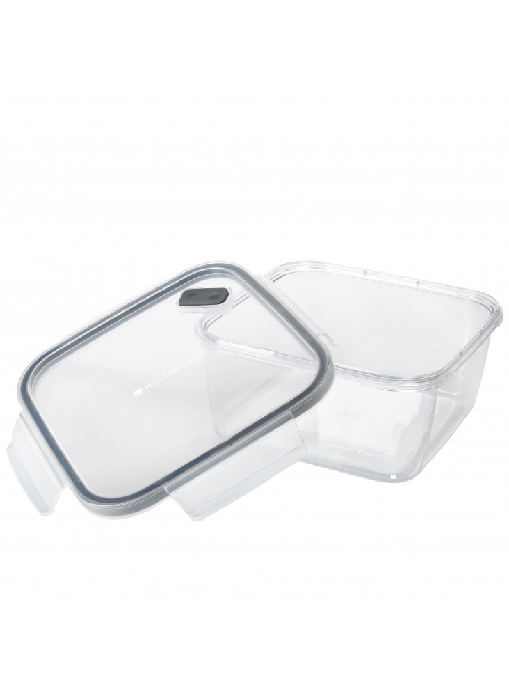 MasterClass Eco Snap 800ml Square Food Storage Container