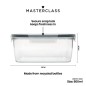 MasterClass Eco Snap 800ml Rectangular Food Storage Container