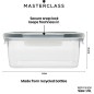 MasterClass Eco Snap 1.5L Rectangular Food Storage Container