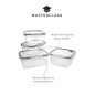 MasterClass Eco Smart Snap Set Of 4 Storage Containers