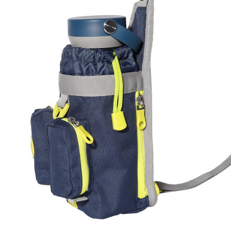 BUILT PET Blue Excursion Bottle Sling