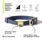 BUILT PET Small Blue NightSafe™ Reflective Collar