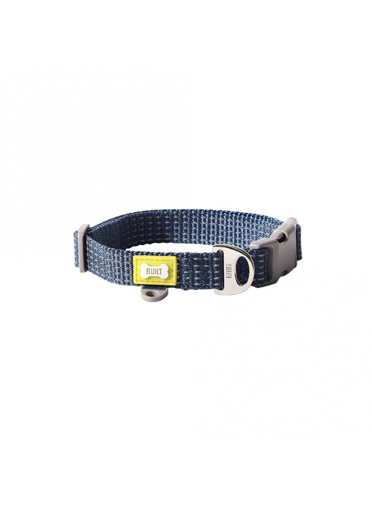 BUILT PET Small Blue NightSafe™ Reflective Collar